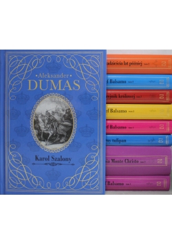 Aleksander Dumas zestaw 9 książek