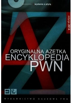 Oryginalna azetka encyklopedia PWN wydanie z płytą