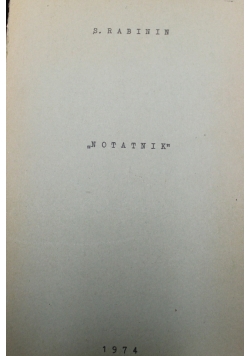 Notatnik