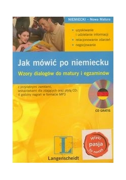 Jak mówić po niemiecku+CD
