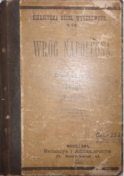 Wróg Napoleona, 1899r.