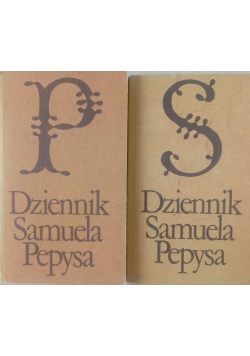 Dziennik Samuela Pepysa, Tom I i II