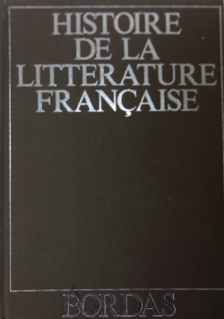 Histoire de la litterature Francaise