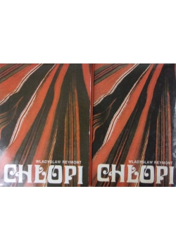 Chłopi, tom I - III, reprint z 1928 r.