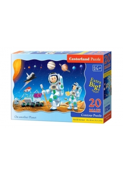 Puzzle 20 maxi - Na innej planecie CASTOR
