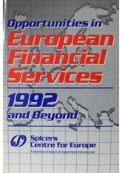 Opportunities in European Financial Services