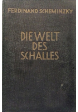Die Welt Des Schalles, 1943r.