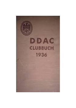 DDAC Clubbuch,1936r.
