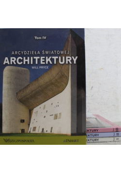 Arcydzieła Światowej Architektury 4 tomy