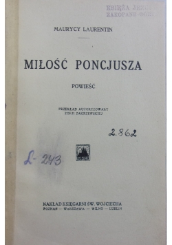 Miłość Poncjusza