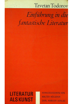 Einfuhrung in die fantastische Literatur