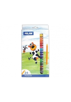 Kredki Plastipastel 24 kolory MILAN