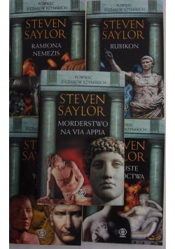 Steven Saylor, zestaw 5 książek