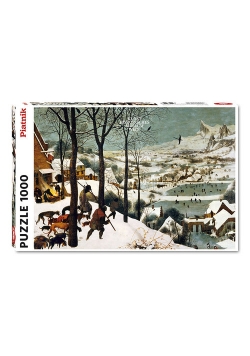 Puzzle Bruegel, Myśliwi na Śniegu 1000