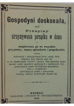 Gospodyni doskonała