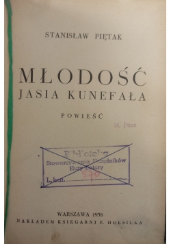 Młodość Jasia Kunefała, 1938 r.
