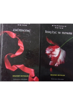 Zaćmienie, Księżyc w nowiu, zestaw 2 książek