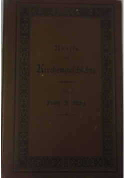 Abriss der Kirchengeschichte
