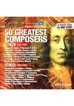 50 Greatest Composers, CD