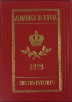 Almanach De Gotha,1929r.