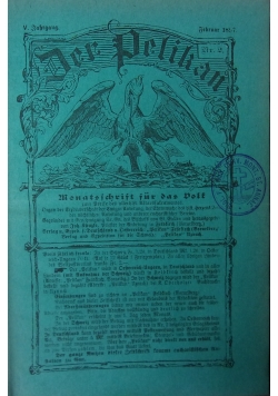 Der Pelikan,1897r.Nr2