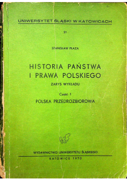 Historia Państwa i Prawa polskiego