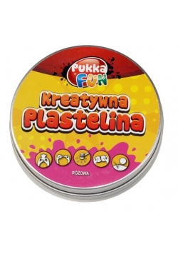 Kreatywna plastelina - standardowa różowa