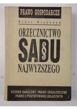 Orzecznictwo Sądu Najwyższego