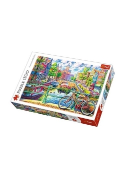 Puzzle Kanał Amsterdamski 1500