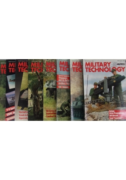 Military Technology, zestaw 8 gazet