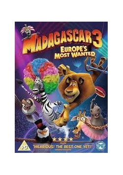 Madagaskar 3 płyta DVD