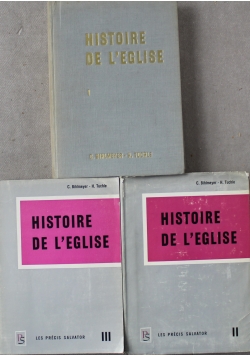 Histoire de Leglise 3 tomy