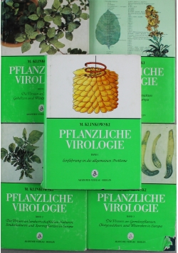 Pflanzliche Virologie 5 tomów