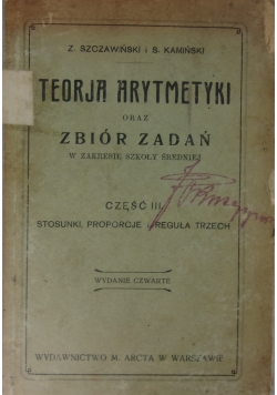 Teoria Arytmetyki