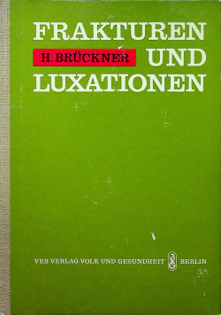 Frankturen und Luxationen