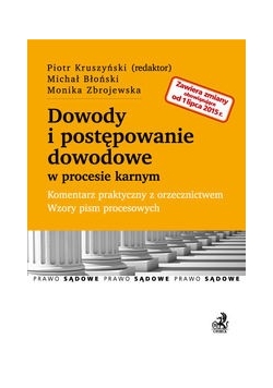 Dowody i postępowanie dowodowe