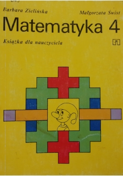 Matematyka 4. Książka dla nauczyciela