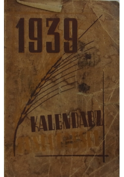 Kalendarz gospodarczy, 1939  r.