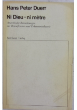 Ni dieu ni metre