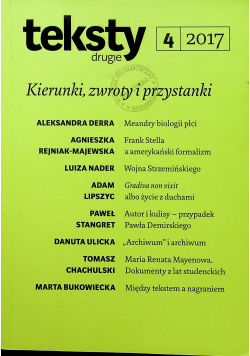 Teksty drugie nr 4