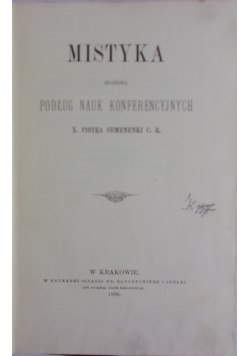 Mistyka ,1896r.