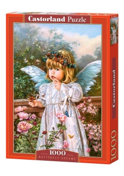 Puzzle 1000 Butterfly Dreams CASTOR