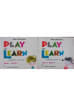 Play and learn, book 1, book 2. book 3, book 4