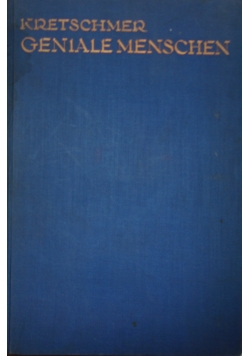 Geniale Menschen, 1929r.