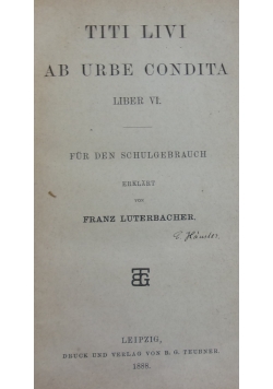 Titi Livi, 1888r.