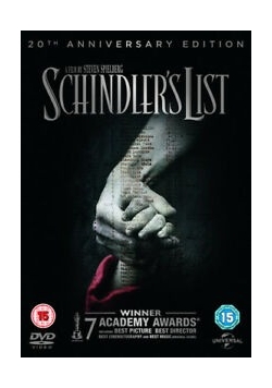 Schindler's List, DVD