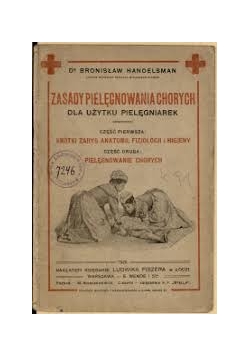 Zasady pielęgnowania chorych, 1920 r.