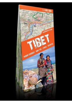 Trekking map Tybet 1:400 000 mapa