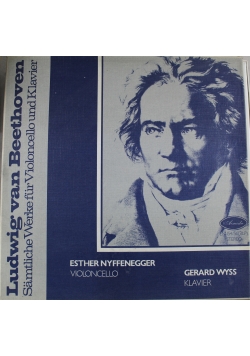Samtliche Werke fur Violoncello und Klavier 3 płyty winylowe UNIKAT