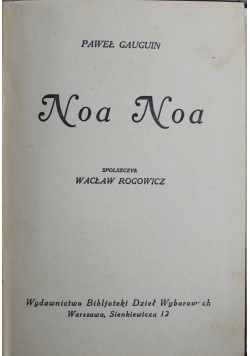 Noa Noa 1925 r.